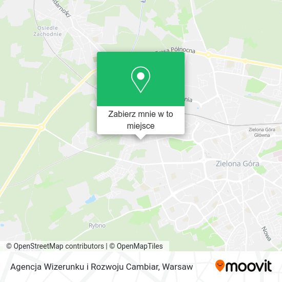 Mapa Agencja Wizerunku i Rozwoju Cambiar