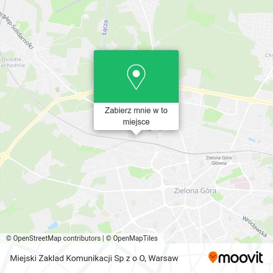 Mapa Miejski Zaklad Komunikacji Sp z o O