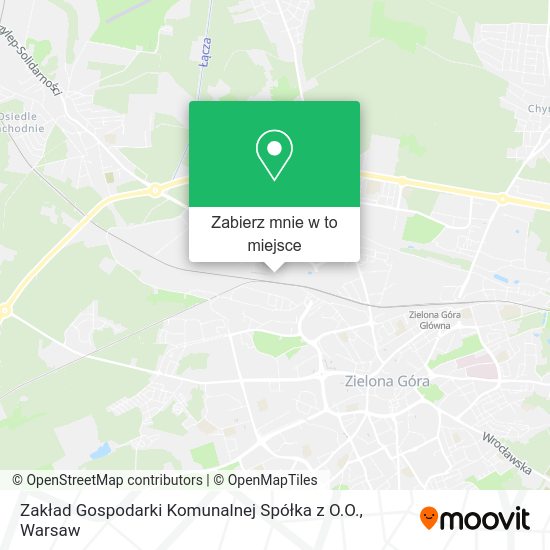 Mapa Zakład Gospodarki Komunalnej Spółka z O.O.