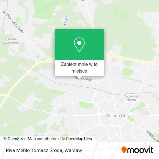 Mapa Riva Meble Tomasz Środa