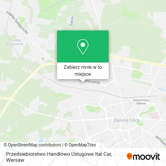 Mapa Przedsiebiorstwo Handlowo Uslugowe Ital Car