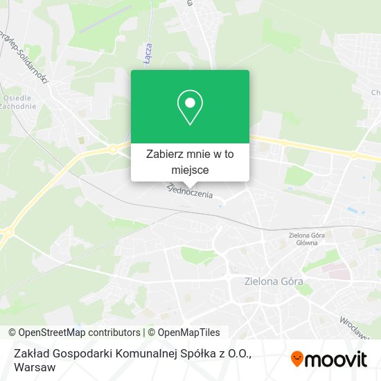 Mapa Zakład Gospodarki Komunalnej Spółka z O.O.