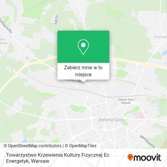 Mapa Towarzystwo Krzewienia Kultury Fizycznej Ec Energetyk