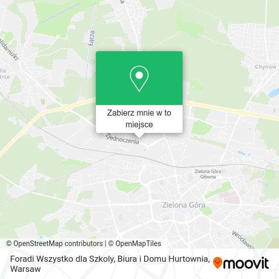 Mapa Foradi Wszystko dla Szkoly, Biura i Domu Hurtownia