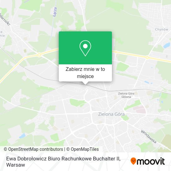 Mapa Ewa Dobrołowicz Biuro Rachunkowe Buchalter II