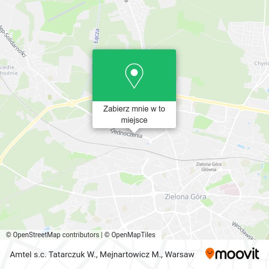 Mapa Amtel s.c. Tatarczuk W., Mejnartowicz M.