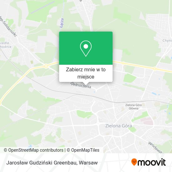 Mapa Jarosław Gudziński Greenbau