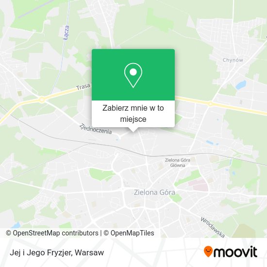 Mapa Jej i Jego Fryzjer