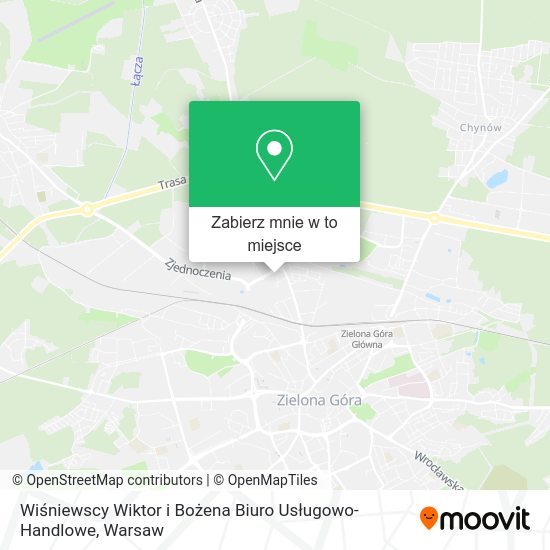 Mapa Wiśniewscy Wiktor i Bożena Biuro Usługowo-Handlowe