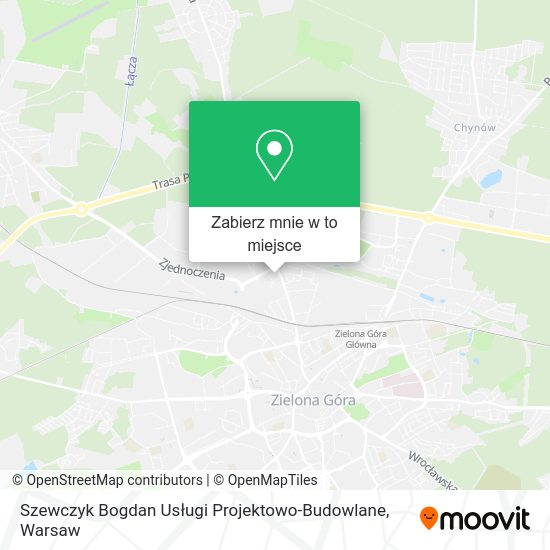 Mapa Szewczyk Bogdan Usługi Projektowo-Budowlane