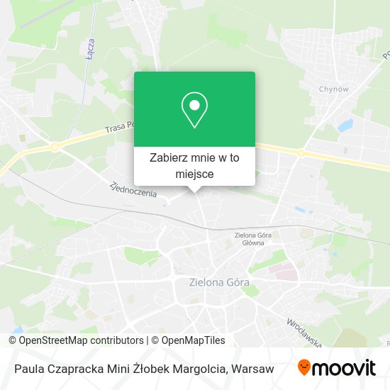 Mapa Paula Czapracka Mini Żłobek Margolcia