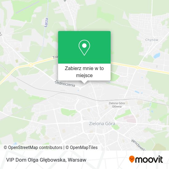 Mapa VIP Dom Olga Głębowska