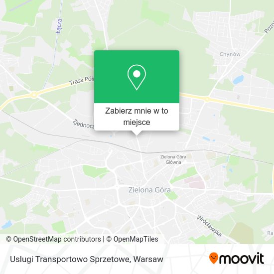 Mapa Uslugi Transportowo Sprzetowe