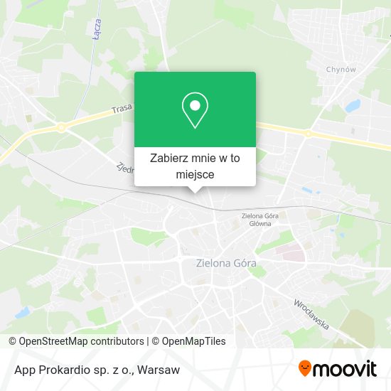 Mapa App Prokardio sp. z o.