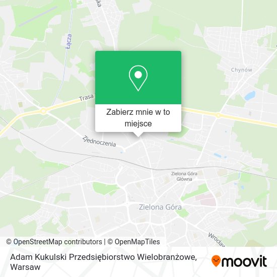 Mapa Adam Kukulski Przedsiębiorstwo Wielobranżowe