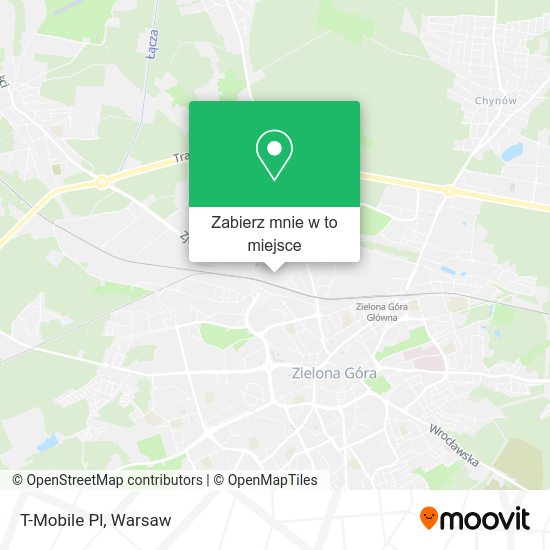 Mapa T-Mobile Pl