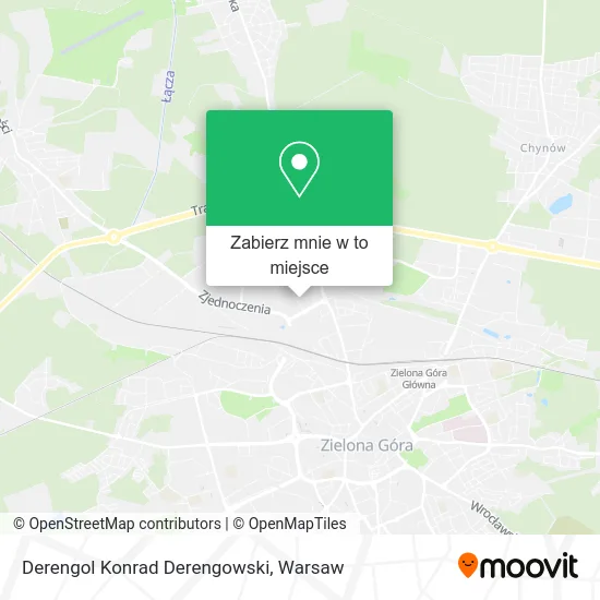 Mapa Derengol Konrad Derengowski