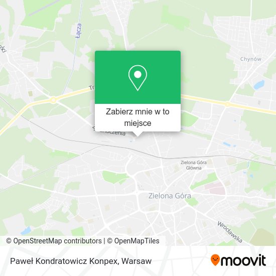 Mapa Paweł Kondratowicz Konpex