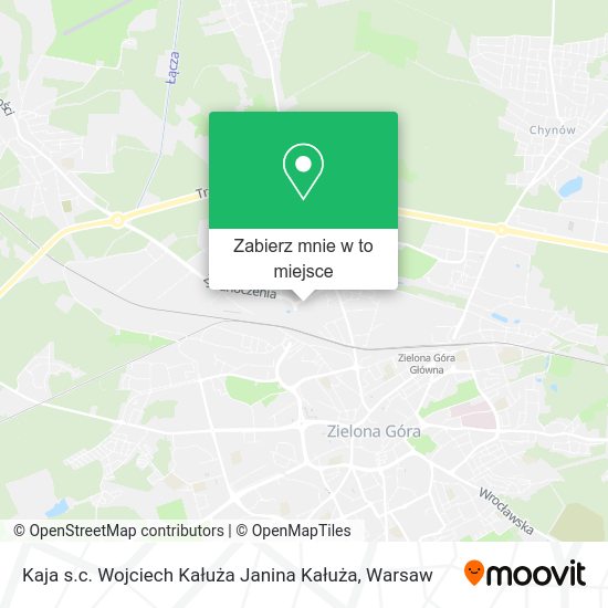 Mapa Kaja s.c. Wojciech Kałuża Janina Kałuża