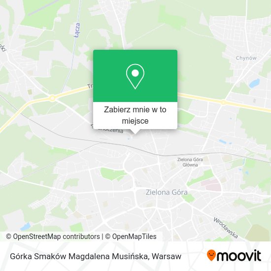 Mapa Górka Smaków Magdalena Musińska