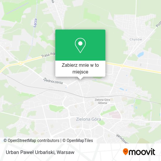 Mapa Urban Paweł Urbański