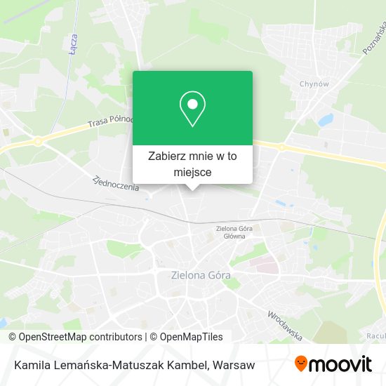 Mapa Kamila Lemańska-Matuszak Kambel