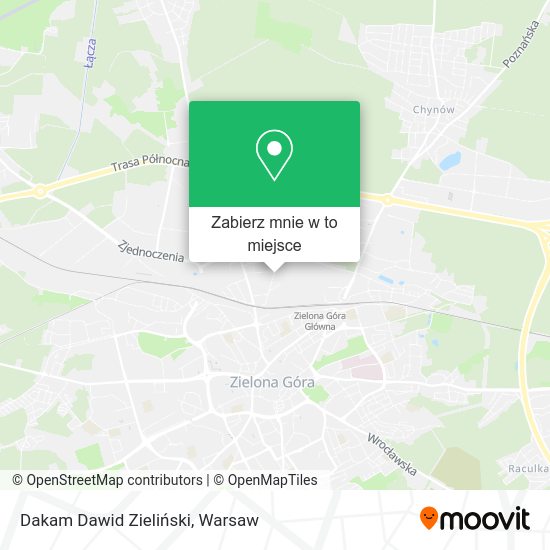 Mapa Dakam Dawid Zieliński