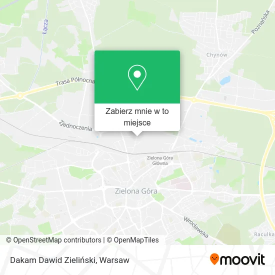 Mapa Dakam Dawid Zieliński