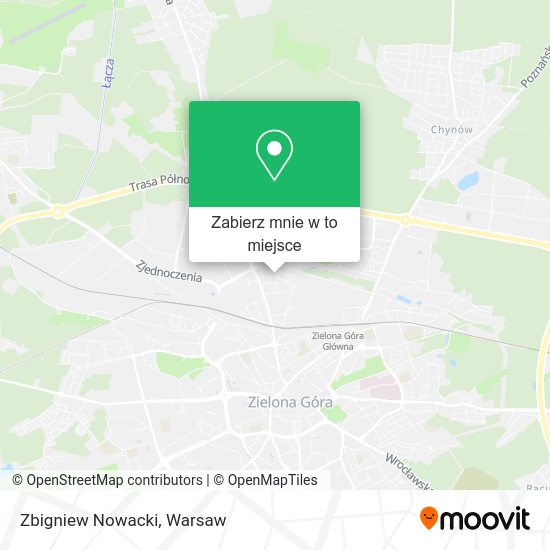 Mapa Zbigniew Nowacki