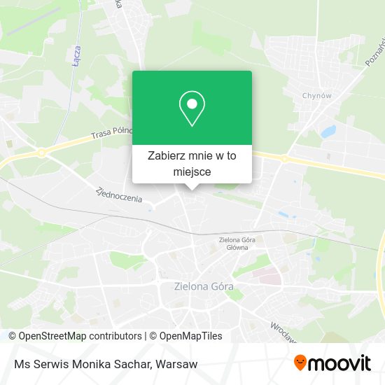 Mapa Ms Serwis Monika Sachar