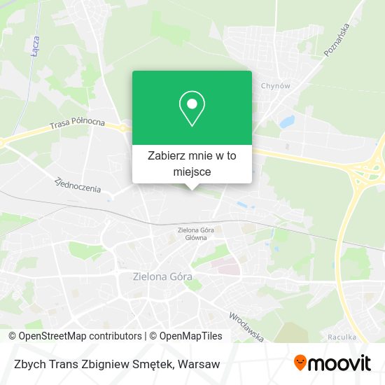 Mapa Zbych Trans Zbigniew Smętek