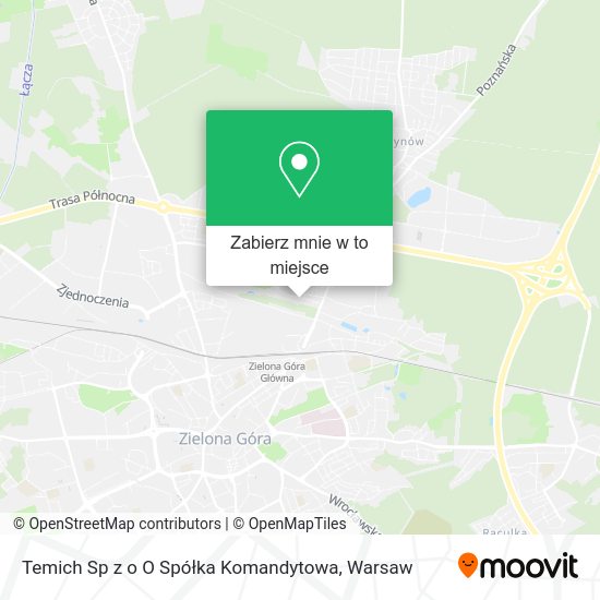 Mapa Temich Sp z o O Spółka Komandytowa