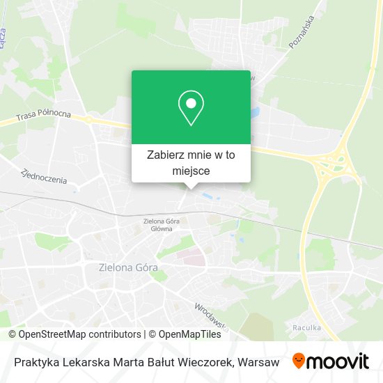 Mapa Praktyka Lekarska Marta Bałut Wieczorek