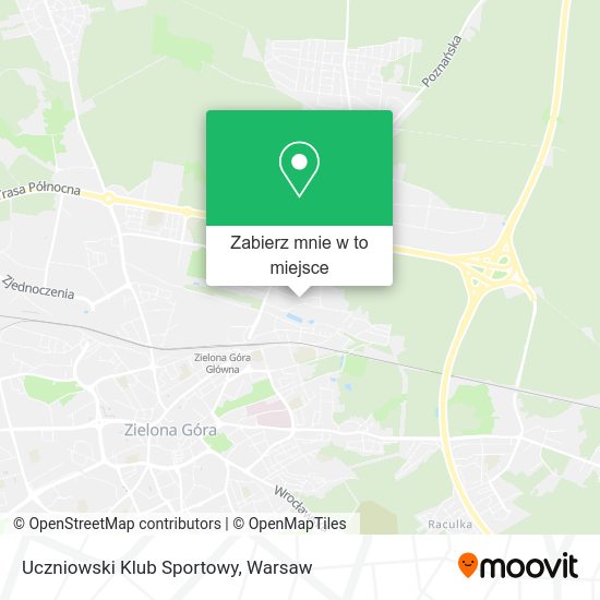 Mapa Uczniowski Klub Sportowy