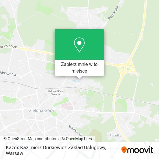 Mapa Kazex Kazimierz Durkiewicz Zakład Usługowy