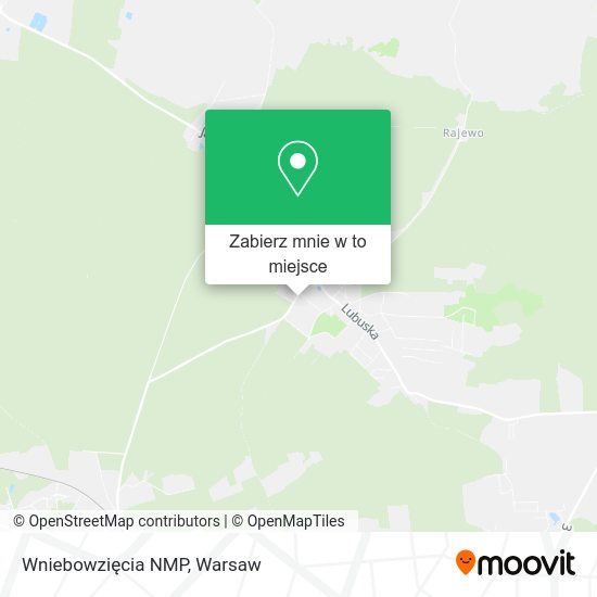 Mapa Wniebowzięcia NMP