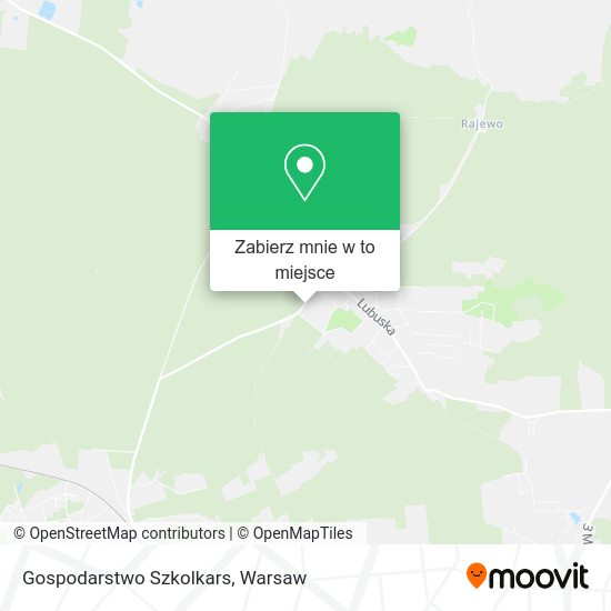 Mapa Gospodarstwo Szkolkars