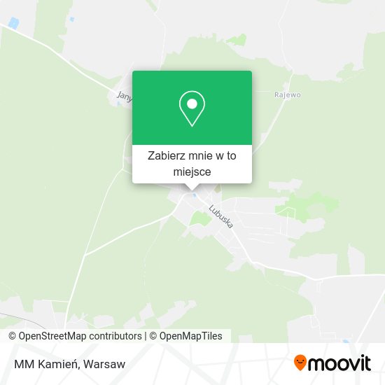 Mapa MM Kamień