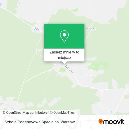 Mapa Szkoła Podstawowa Specjalna