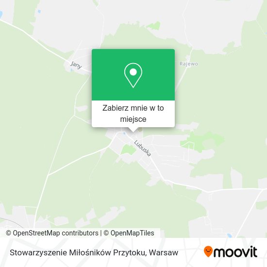 Mapa Stowarzyszenie Miłośników Przytoku