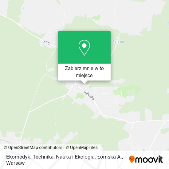 Mapa Ekomedyk. Technika, Nauka i Ekologia. Łomska A.