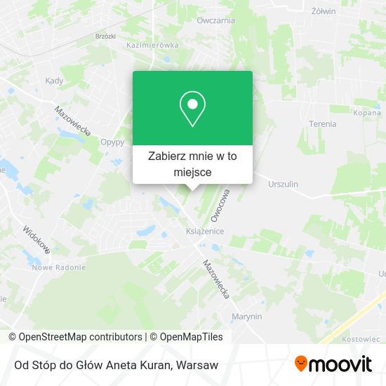 Mapa Od Stóp do Głów Aneta Kuran