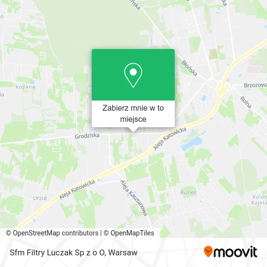 Mapa Sfm Filtry Luczak Sp z o O
