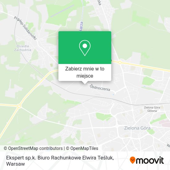 Mapa Ekspert sp.k. Biuro Rachunkowe Elwira Teśluk