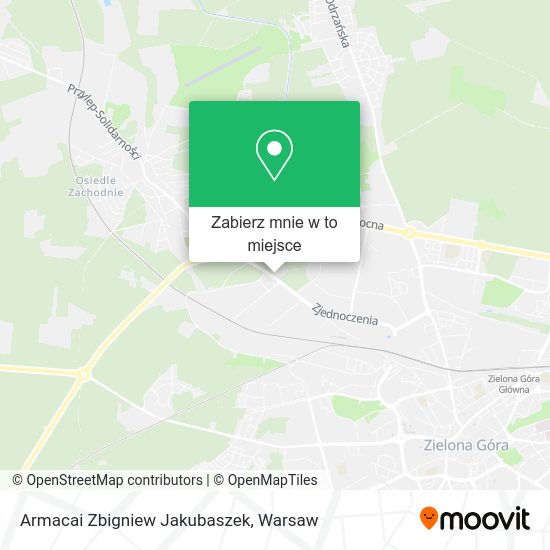 Mapa Armacai Zbigniew Jakubaszek