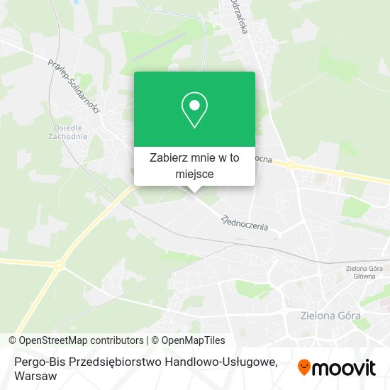 Mapa Pergo-Bis Przedsiębiorstwo Handlowo-Usługowe