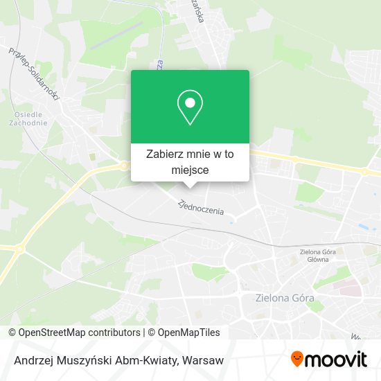 Mapa Andrzej Muszyński Abm-Kwiaty