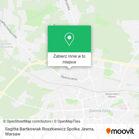 Mapa Sagitta Bartkowiak Roszkiewicz Spolka Jawna