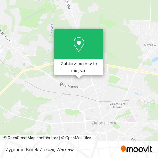 Mapa Zygmunt Kurek Zuzcar