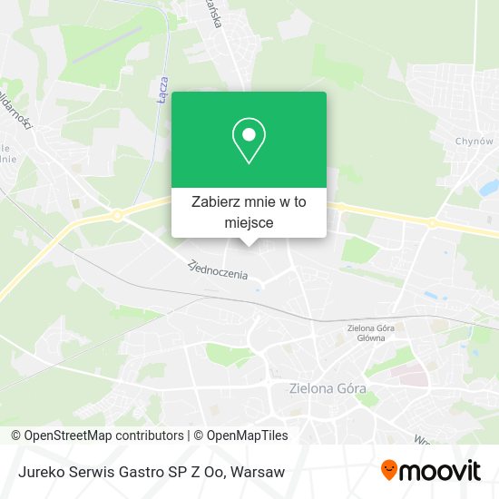 Mapa Jureko Serwis Gastro SP Z Oo